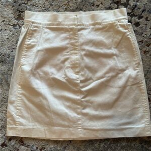 Babaton White Skirt
